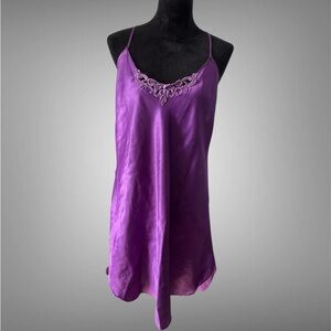 Secret Treasures Purple slip dress